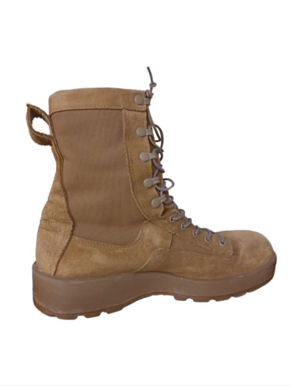 Altama Boots Men's 11.5 Tan Suede Lace-up Outdoor Combat Military Vibram Boots